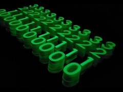 sinais de número da casa